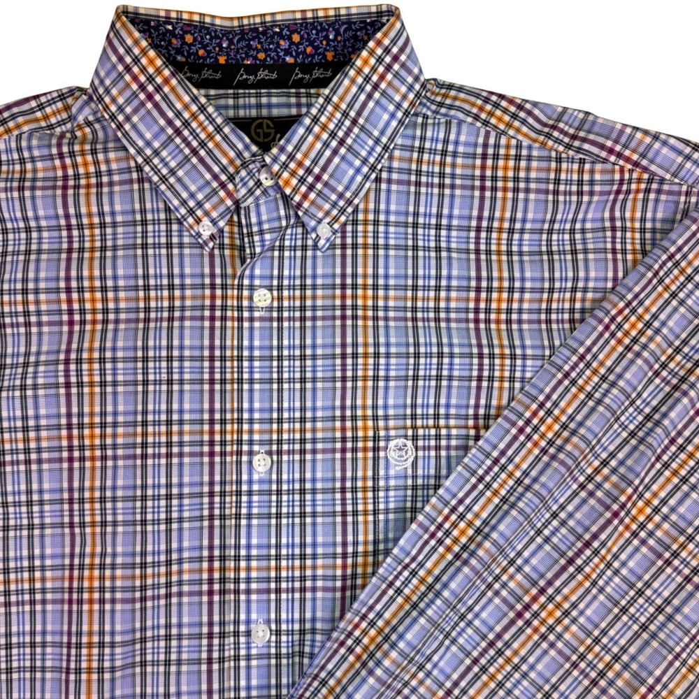Wrangler‎ George Strait Collection Button Down Shirt Men's XL Plaid Western